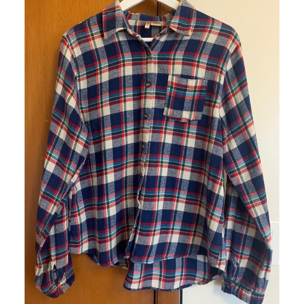 plaid shirt